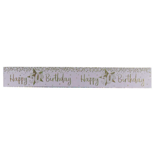 Picture of 50TH BIRTHDAY BANNER FEMALE